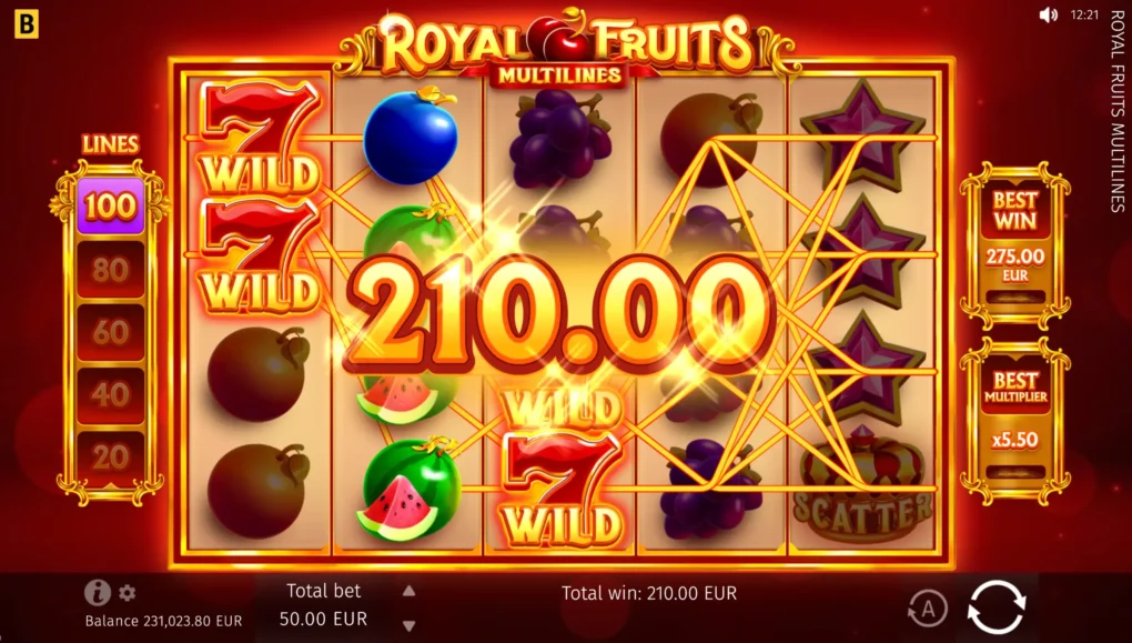 Royal Fruits MultiLines - 2